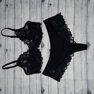 Adore Me Lace Bra and Panty set
